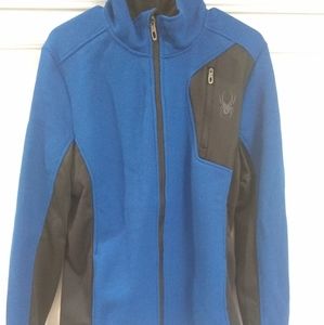 NEW Mens Spyder Jacket, Blue, Size Small